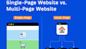 modern single page website single landing page design
