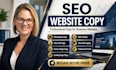 write SEO website copy for your business