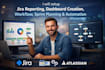 organize jira backlog, sprint planning, issue type, dashboard, and team workflow