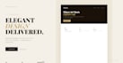 design a clean and modern HTML CSS landing page