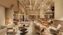 restyle 3d cozy cafe interior,commercial space,restuarant design,cgi lounge area