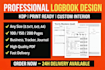 design a custom logbook for your business or personal use