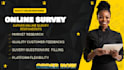 fill online survey, google form, research questionnaire