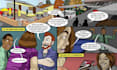 draw comic book illustration comic art comic page comic strip as comic artist