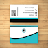 stylish business card and logo design