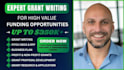 do grant writing, grant proposal applications, grant research for nonprofit