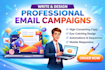 write and design professional email campaigns