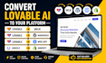 convert lovable to wix, wordpress, lovable to web app, udesly webflow to shopify