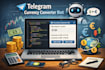 develop custom telegram bot automation