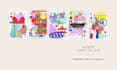 create unique collage designs using mixed techniques