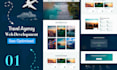 design travel and tour agency website in wordpress with ai chatbot