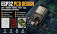 design esp32 pcb, iot smart home system, wifi ble, embedded circuit