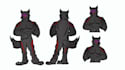 draw furry reference sheet anthro fursona character design custom ref sheet