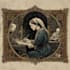 do medieval gothic manuscript style illustration