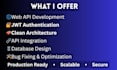 build scalable dotnet core web api with clean architecture