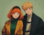 draw anime style couple drawing