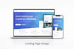 create responsive landing page using HTML CSS tailwind