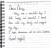 write neat handwritten notes and letters