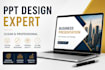 design professional powerpoint presentations and slides