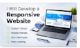 build a modern responsive website using HTML CSS javascript