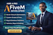 be your fivem server developer, redm server developer, redm vorp server