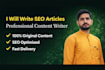 write seo friendly content and articels for your wabsite