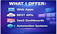 do full stack development with scalable website