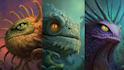 draw fantasy creatures and custom monster illustration