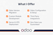 odoo erp migration and upgrade with custom module development
