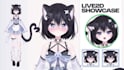 create a custom 2d vtuber model, live2d vtuber model, vtuber rigging, 2d vtuber