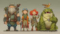 draw cartoon, comic illustrations and mascot characters