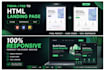 convert figma to responsive HTML landing page
