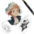 draw anime character illustration