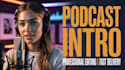 create a professional podcast intro and outro with music