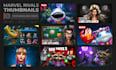 design eye catching marvel rivals thumbnail