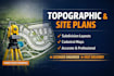 prepare topographic, site plans, subdivision and cadastral maps