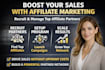 do affiliate marketing recruit affiliate and setup your program for sales