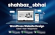 create clean and responsive wordpress website