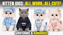 create adorable ai animal characters in costume uniforms