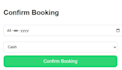 create event management website with booking system admin and vendor pane