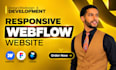 design and develop webflow or framer websites, landing page, claude to webflow
