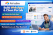 design airtable database, crm, automation and dashboard