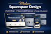 design modern squarespace website, redesign and develop SEO optimized site
