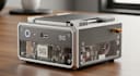 design compact embedded mini PC with a custom enclosure and integrated 5g module