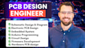pcb circuit design, schematic, pcb layout  hardware development pcb board design