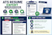 write ats friendly resume for telecom, IT and experienced professionals