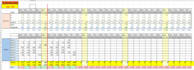 create production planning and scheduling sheet in excel