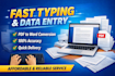 accurate data entry, PDF to word, typing work