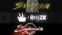 create banner and logo , gfx , 3d , glitch