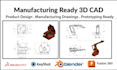 do cad modeling for mechanical and industrial designs